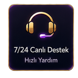 7/24 Destek - Hizli yardim