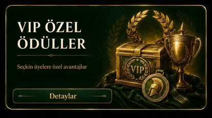 VIP Özel Ödüller bonusu